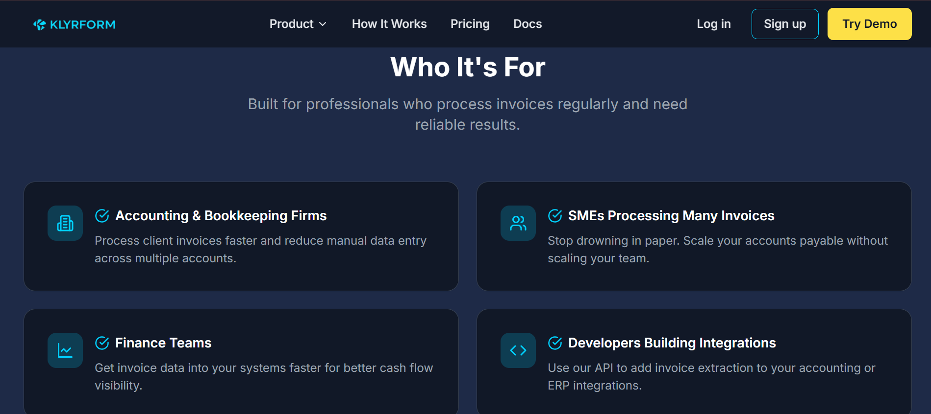 Klyrform - Screenshot 4 showing product features and functionality