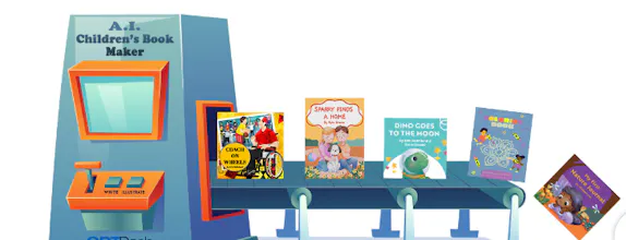 Ai children's book and gallery image