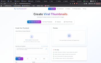 YourThumbnailAi gallery image