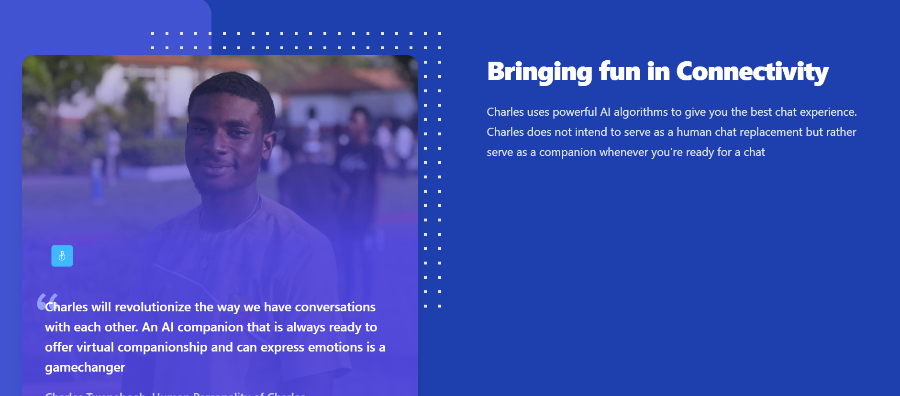 CHARLES - Trained AI Companion gallery image