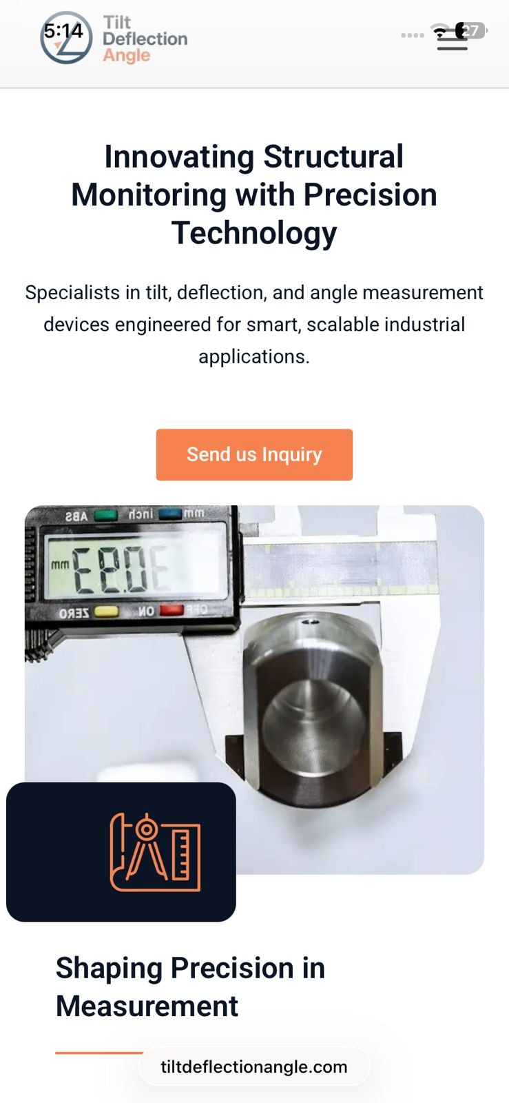 Tilt Deflection Angle Analyzer gallery image