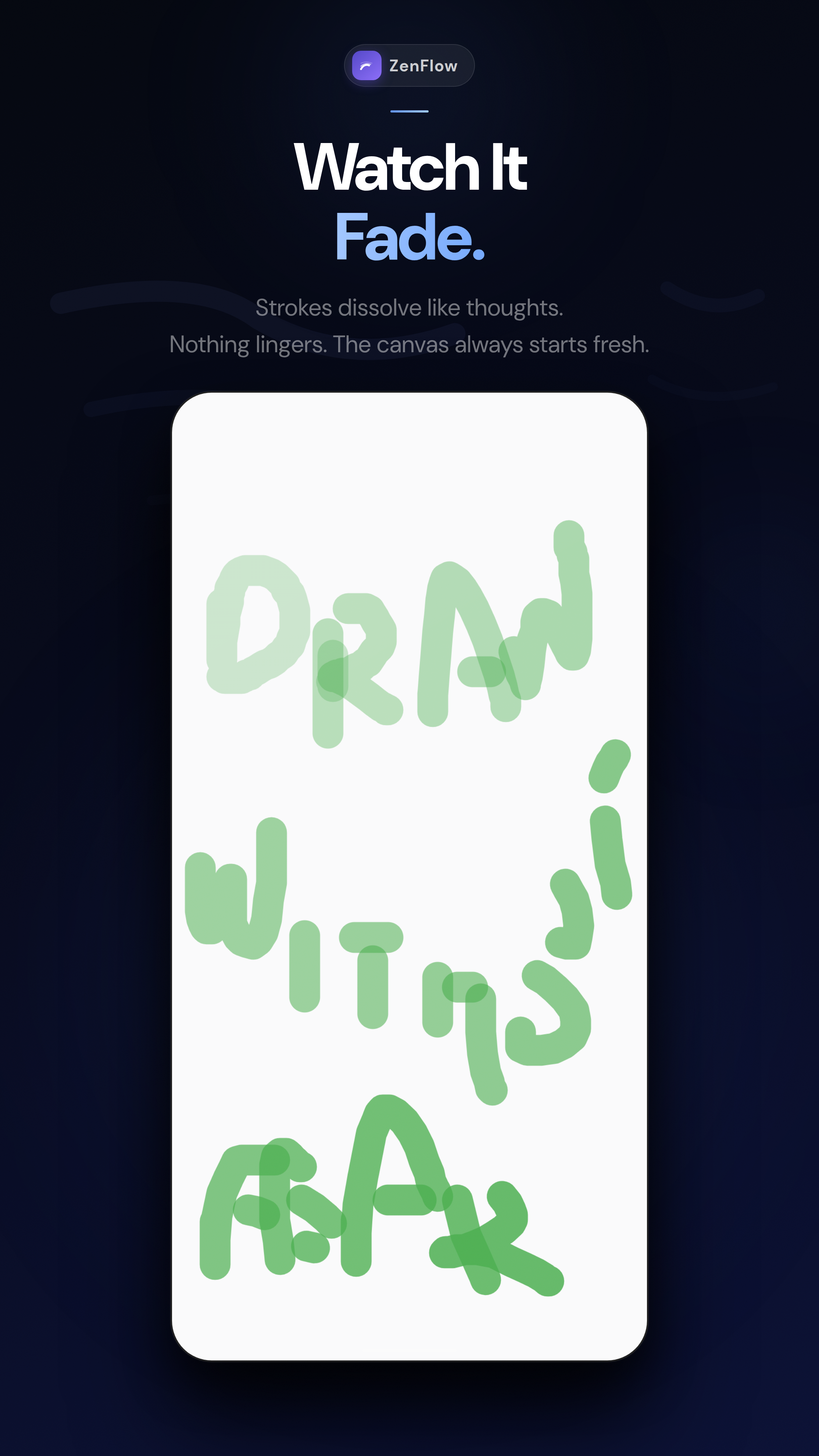 ZenFlow: Draw Without Fear gallery image