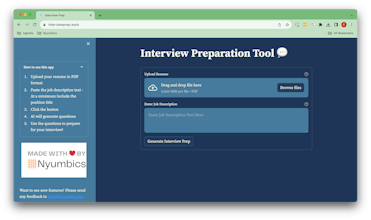 Interview Prep Tool gallery image