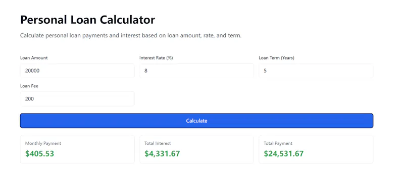 Calclend screenshot 8