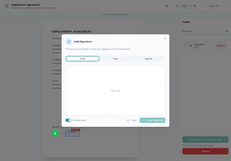 Kovasign screenshot 5