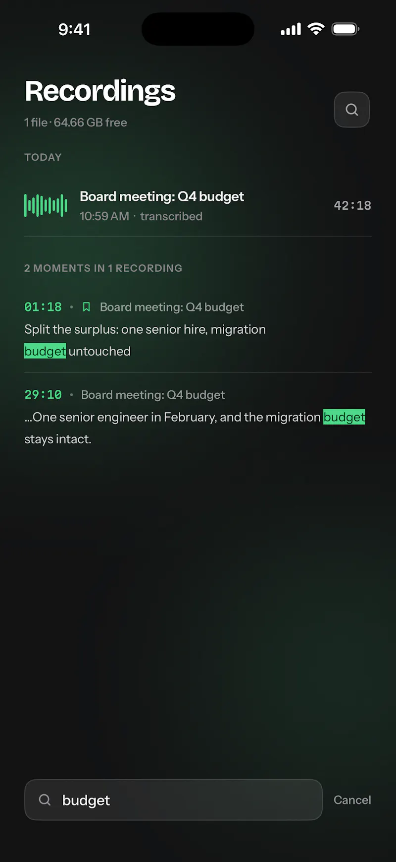 Voice Recorder: Tapedeck screenshot 2