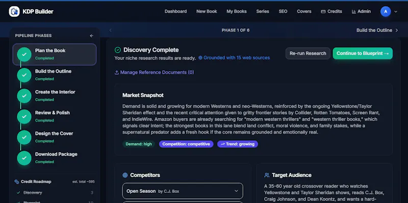 KDP Builder screenshot 3