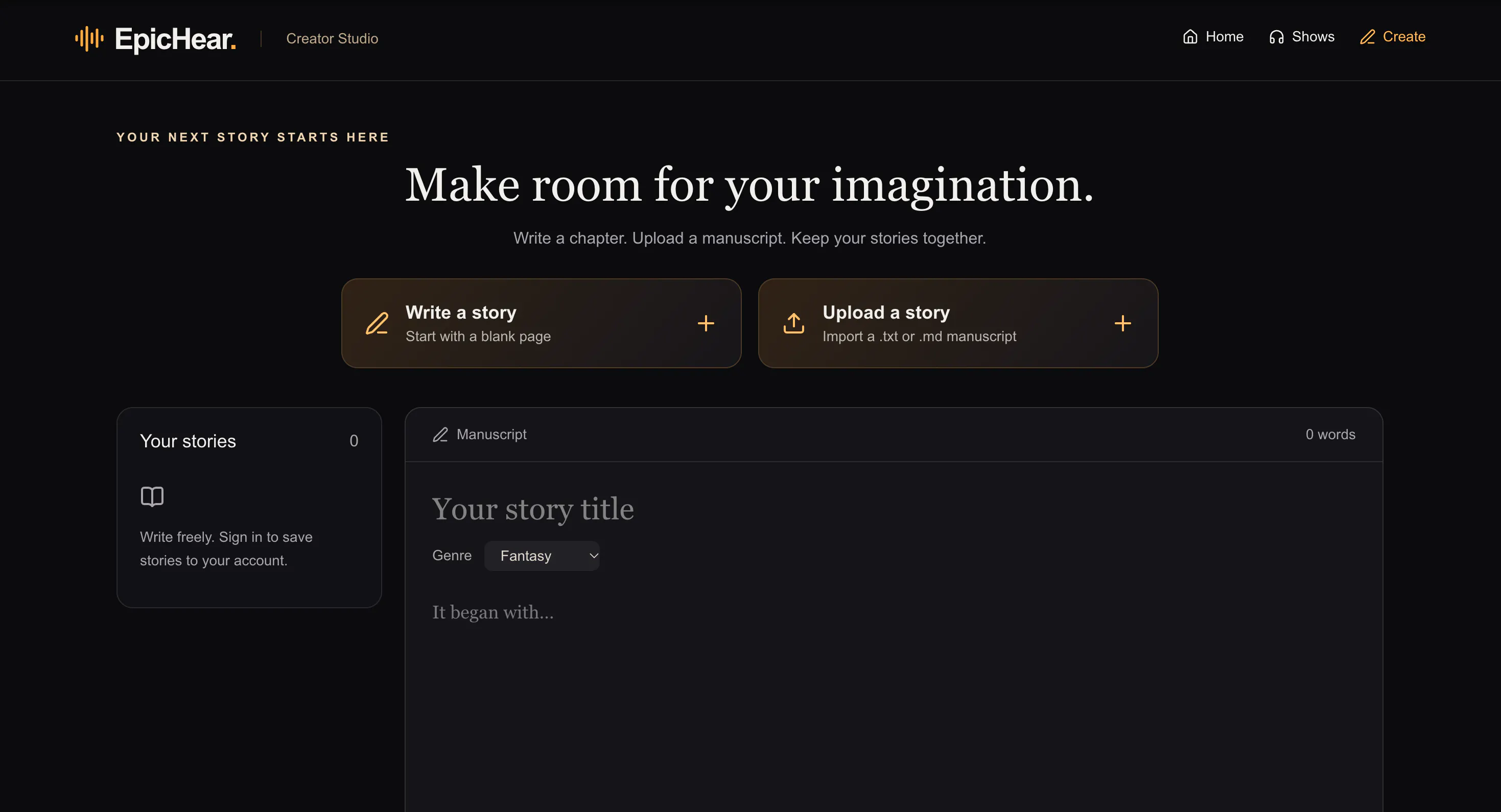 EpicHear - Audio Dramas gallery image