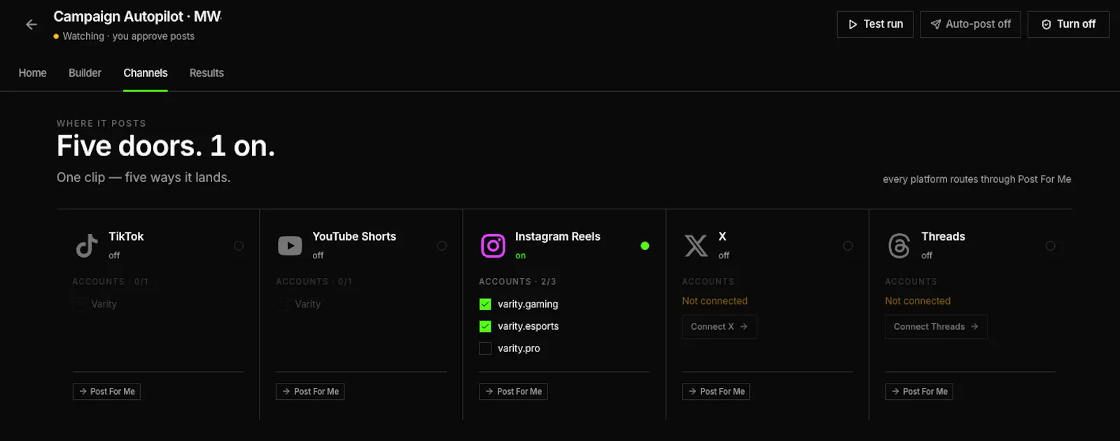 Varity screenshot 3