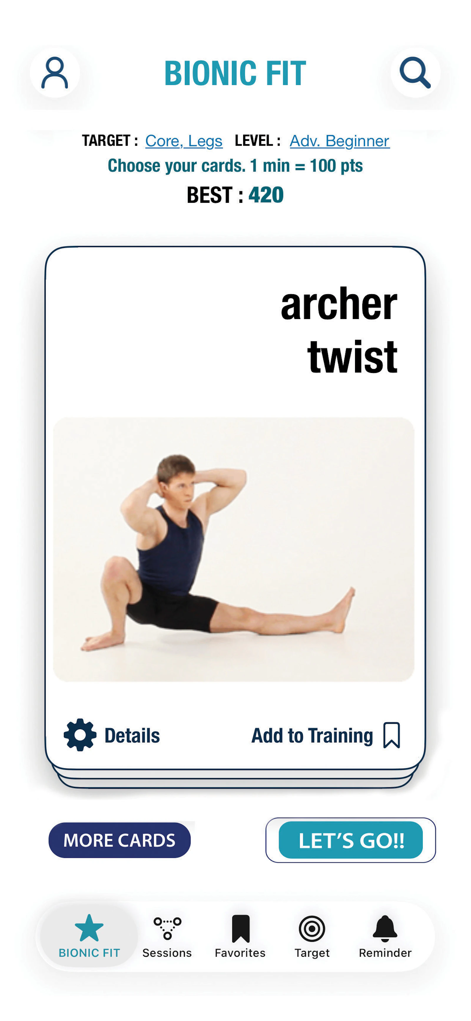 BionicFit - AI Workout Coach screenshot 2