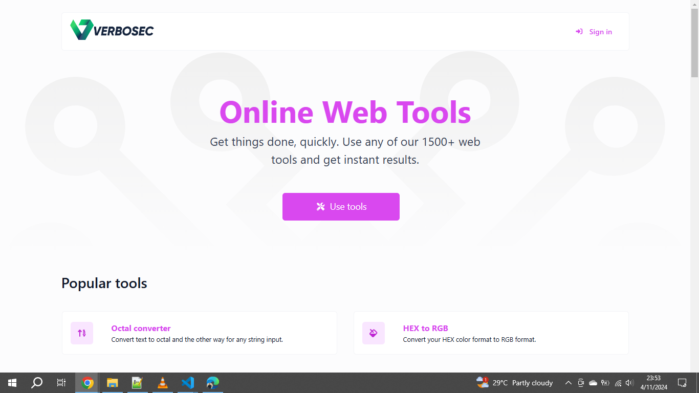 Verbosec Tools media 1
