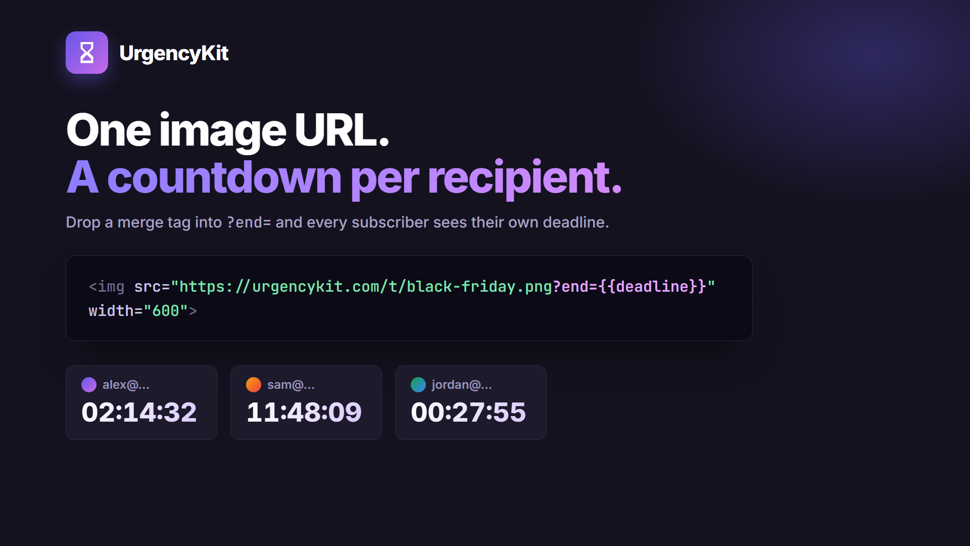 UrgencyKit gallery image