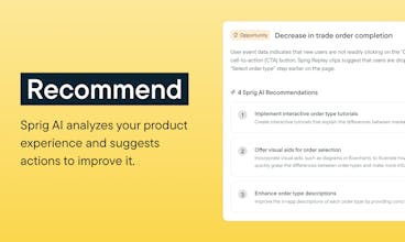 Sprig 2.0 AI Product Experience Platform gallery image