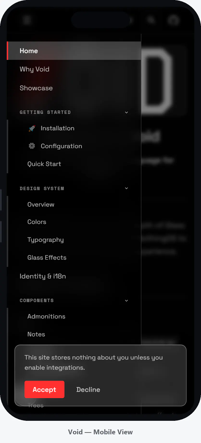 Void Documentation gallery image