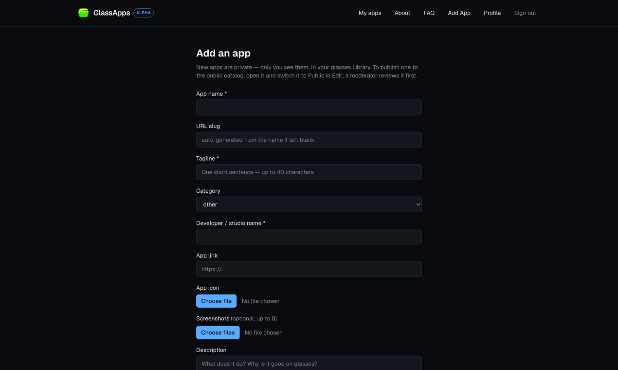 Glass Apps gallery image