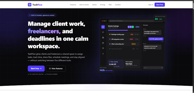 TaskFlow screenshot 4