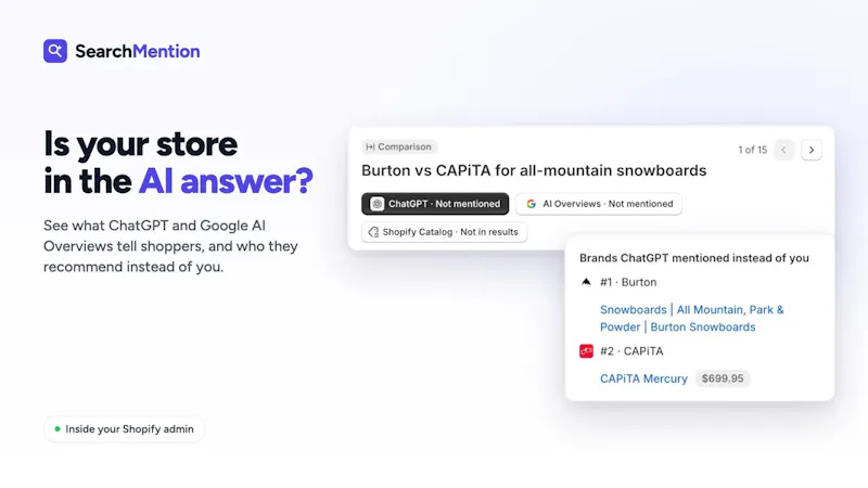 SearchMention screenshot 1 (video preview)