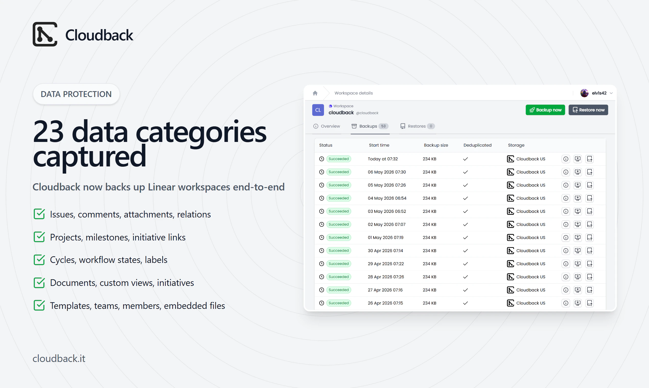 Cloudback for Linear screenshot 3