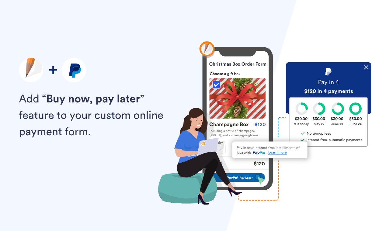 Buy Now Pay Later Forms For Paypal Boost Christmas Sales With Interest Free Installments Product Hunt