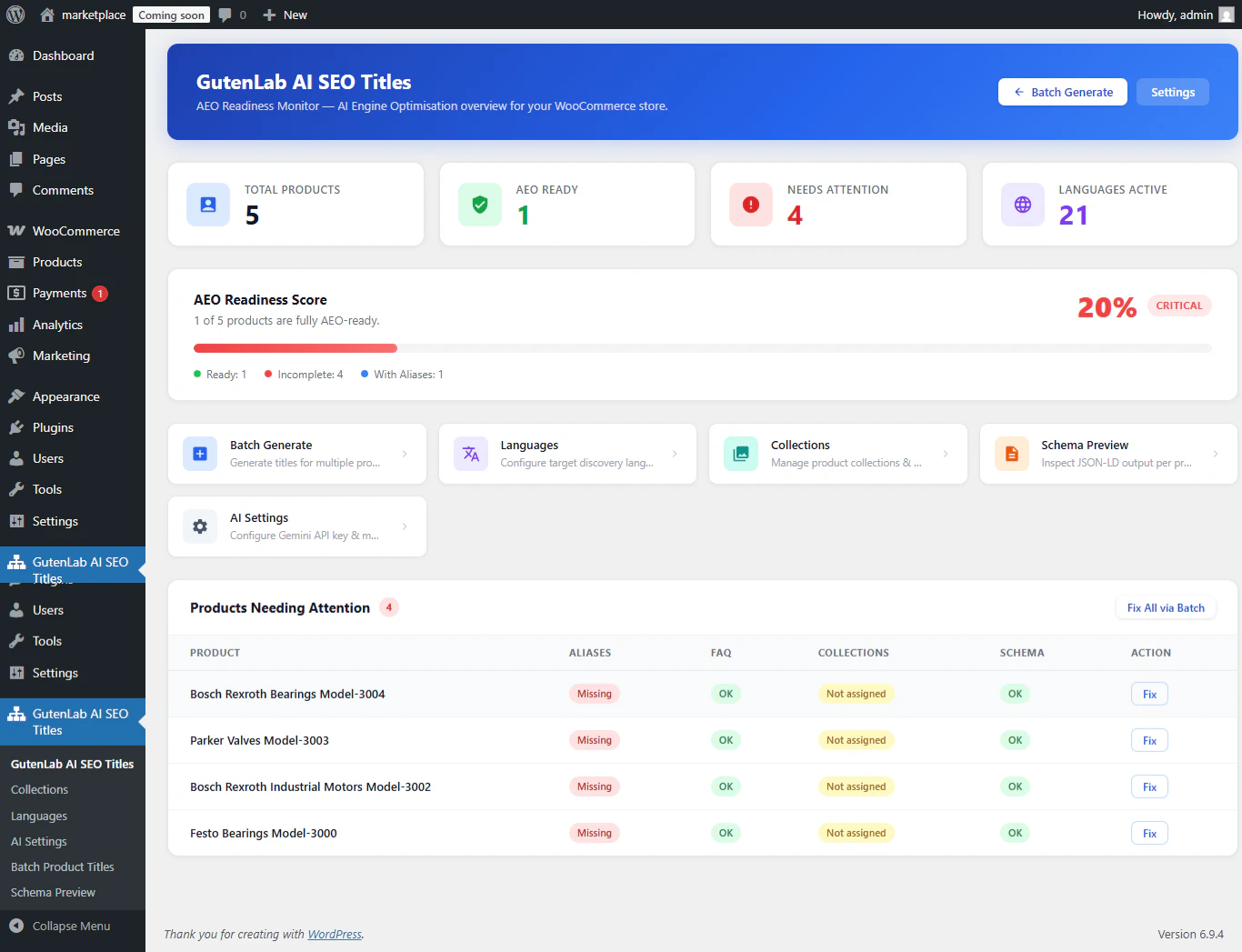 AI AEO: The Next Gen of WooCommerce SEO logo