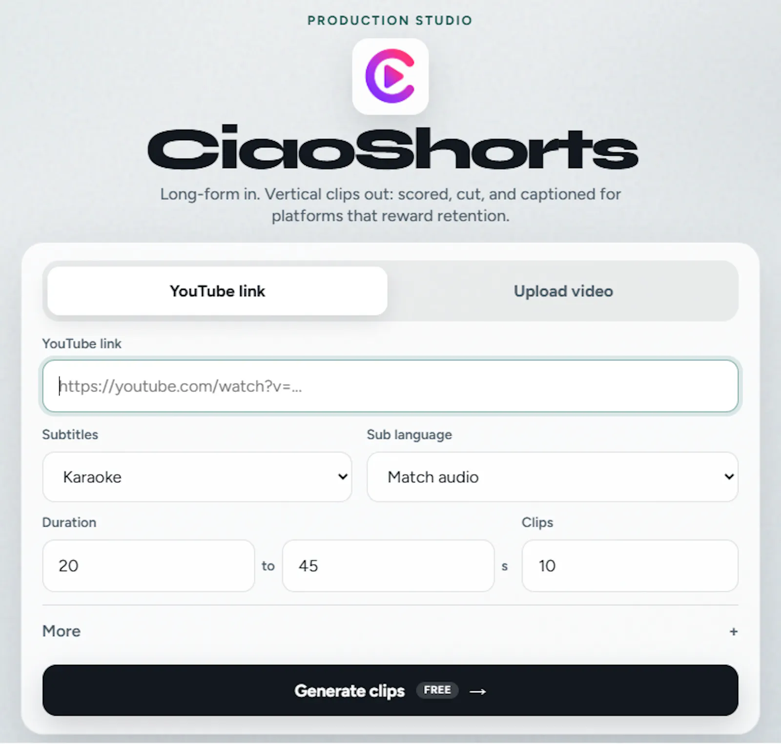 CiaoShorts screenshot 3
