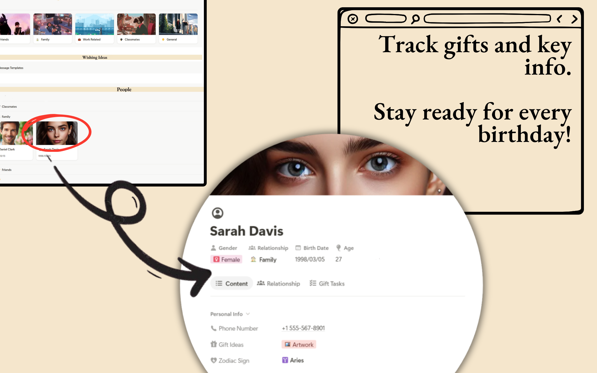 Birthday Reminder gallery image