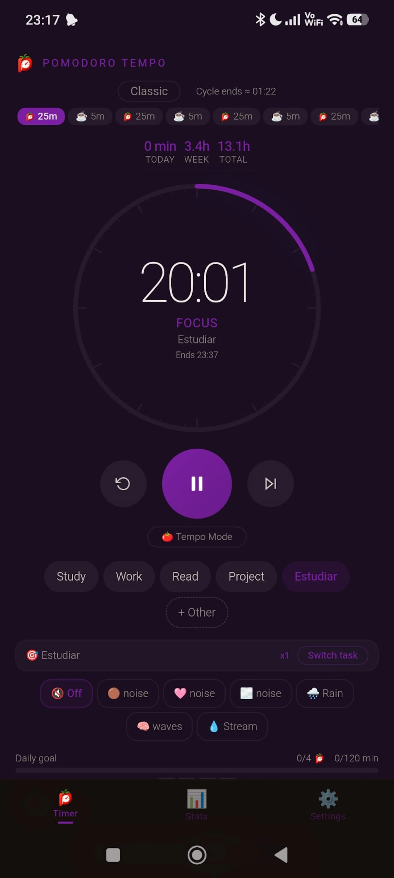 Pomodoro Tempo screenshot 2