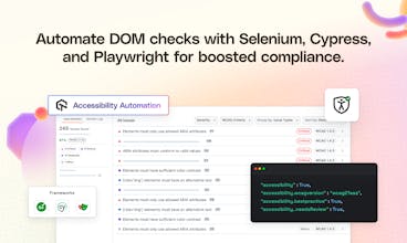 LambdaTest Accessibility Testing Suite gallery image