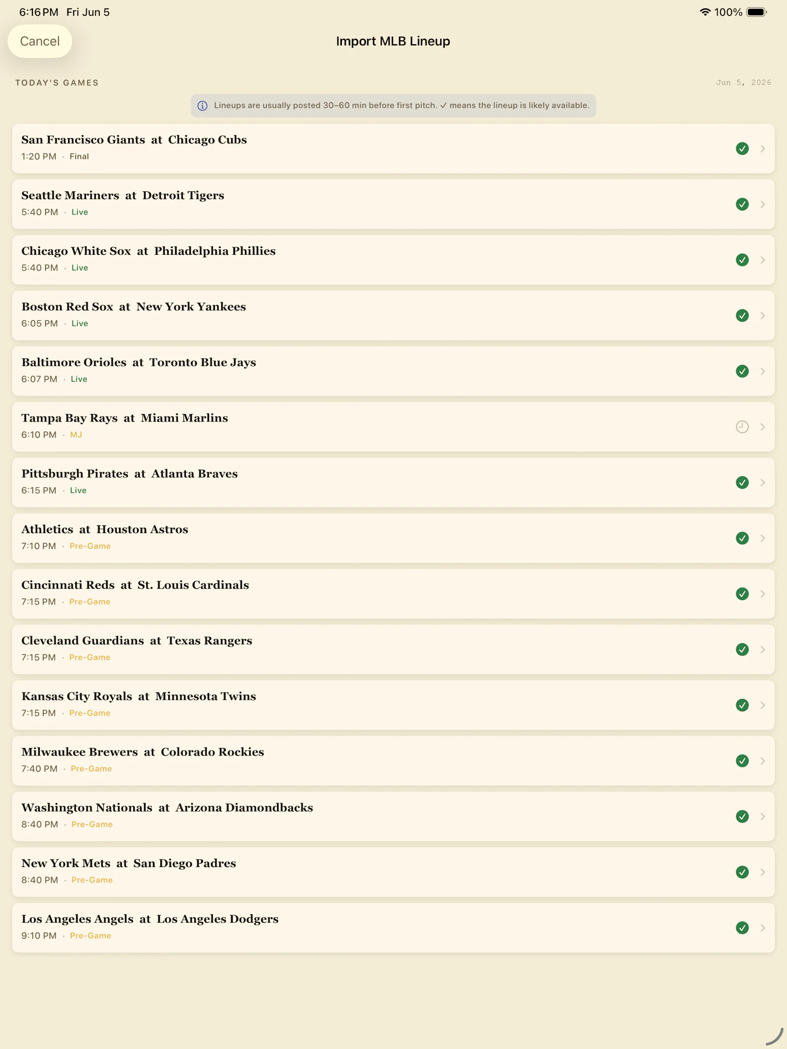 Baseball Scorecard Classic screenshot 13