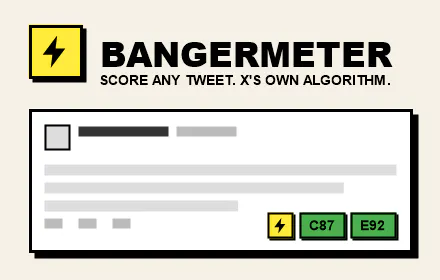 Bangermeter Analyze X's Algo & Win gallery image