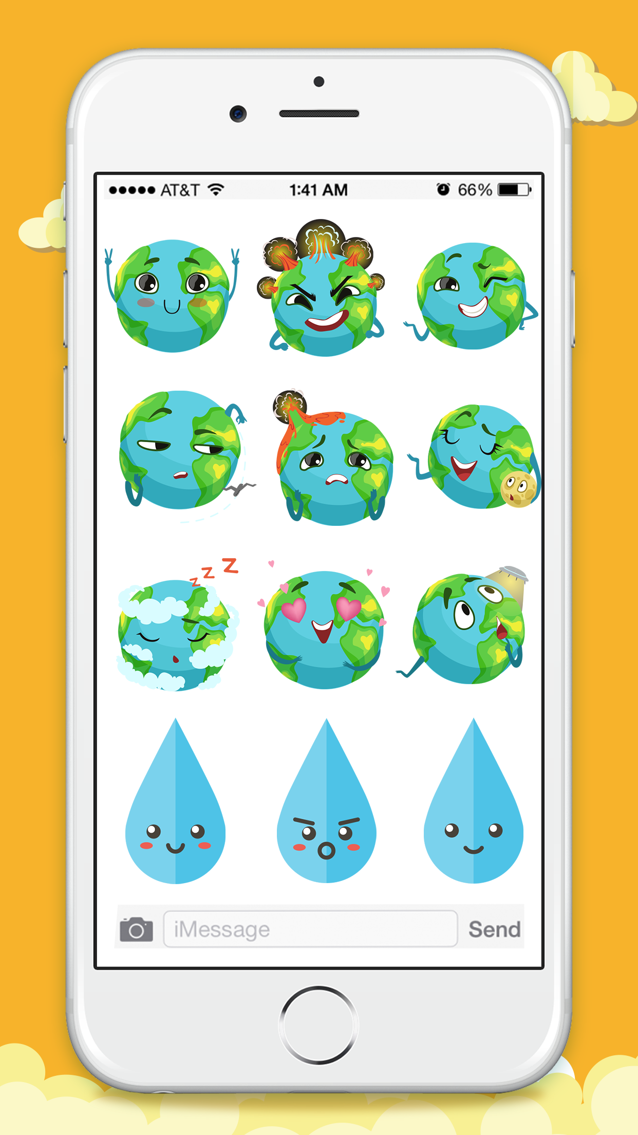 Animated Weather Stickers for iMessage gallery image