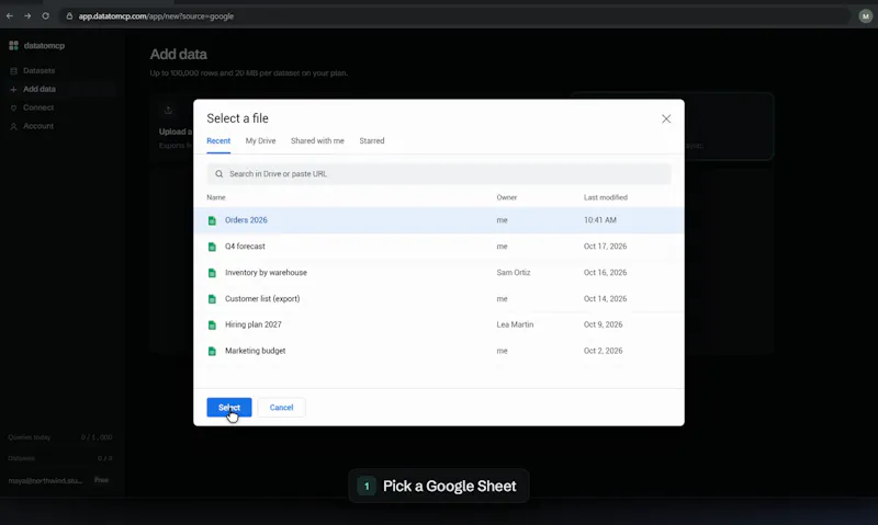 datatomcp screenshot 6