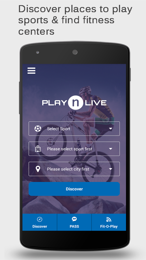 Playnlive Sports & fitness Finder  gallery image