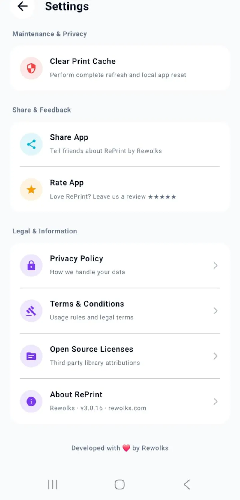 RePrint screenshot 5