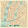 City Map Retro Posters