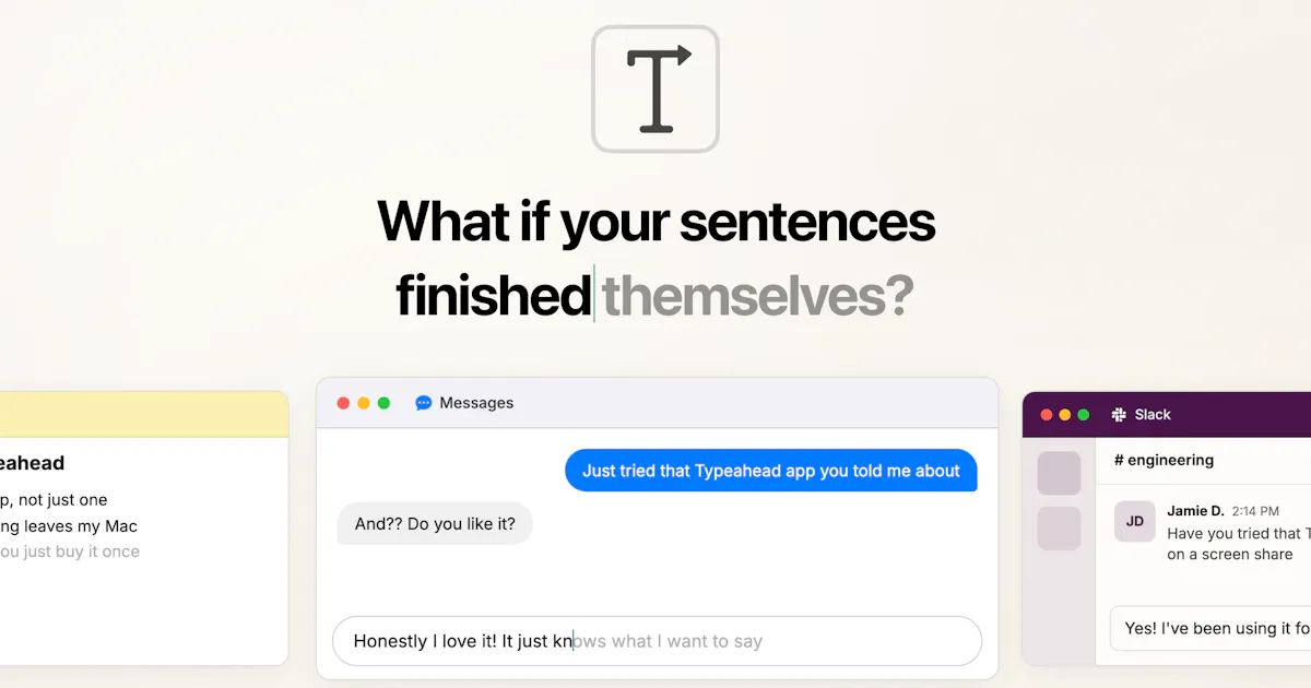 Typeahead