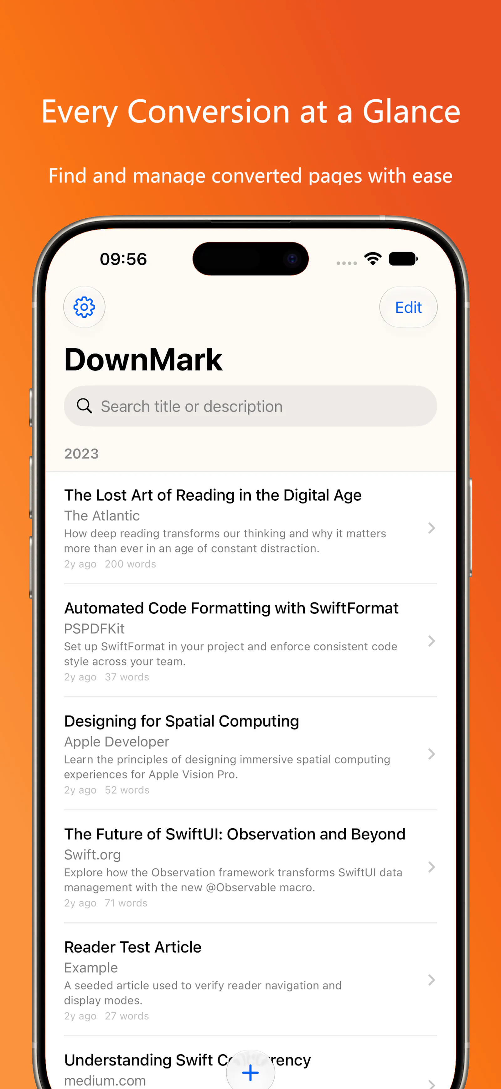 DownMark for iOS screenshot 1
