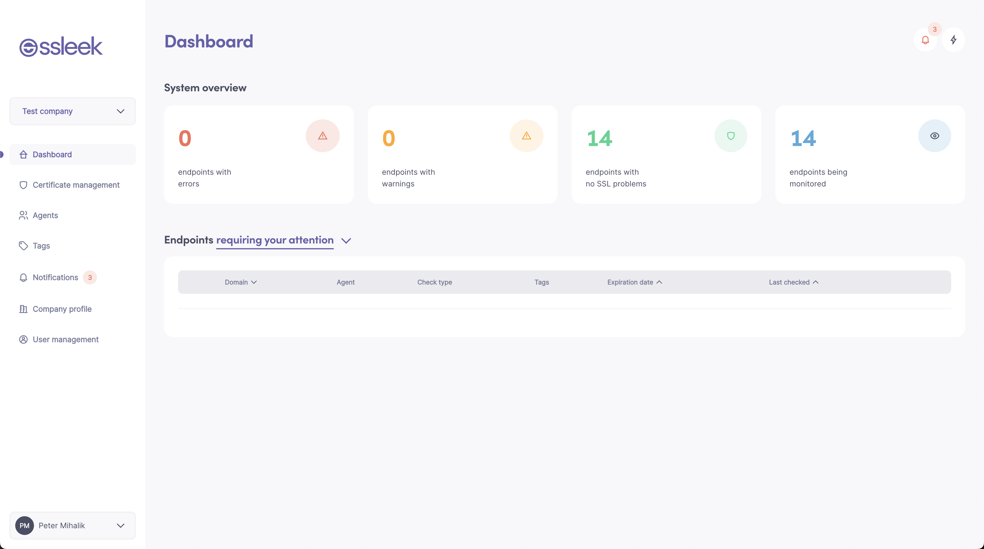 startuptile ssleek-A straightforward approach to certificate management