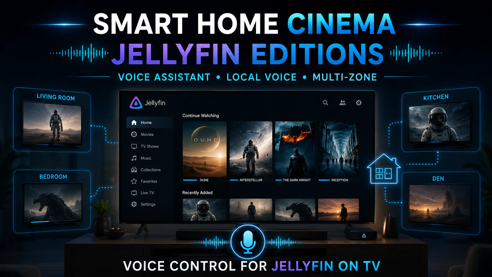 Smart Home Cinema - Voice Control  gallery image