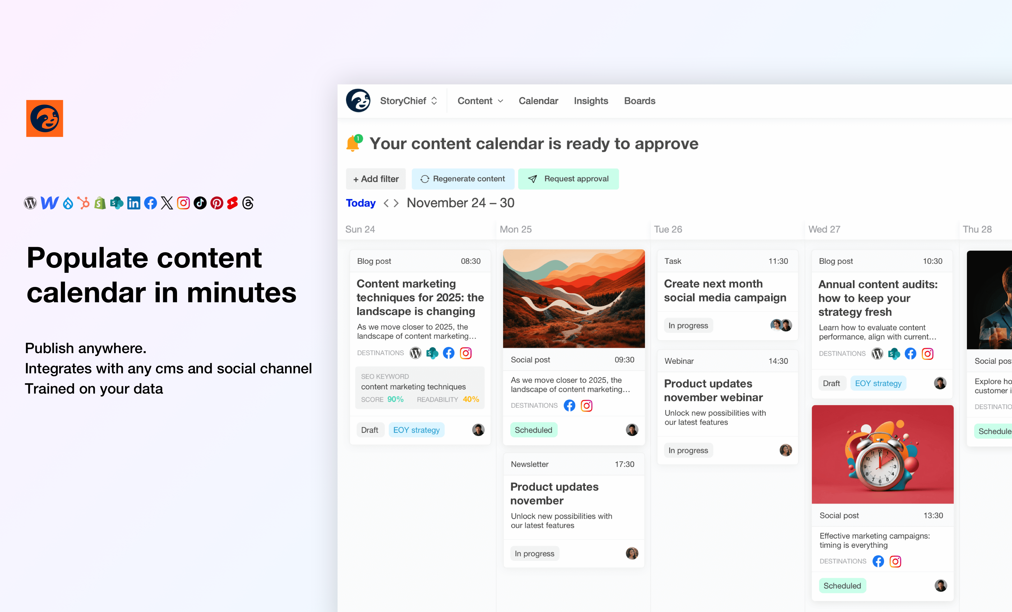 StoryChief Content Management Image
