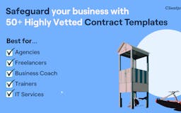 50+ Contract Templates by Clientjoy media 1