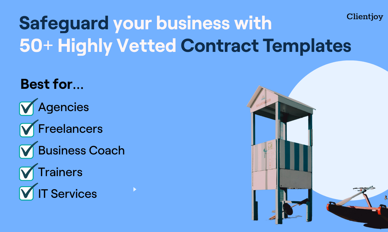 50 Modelli di contratto di Clientjoy media 1