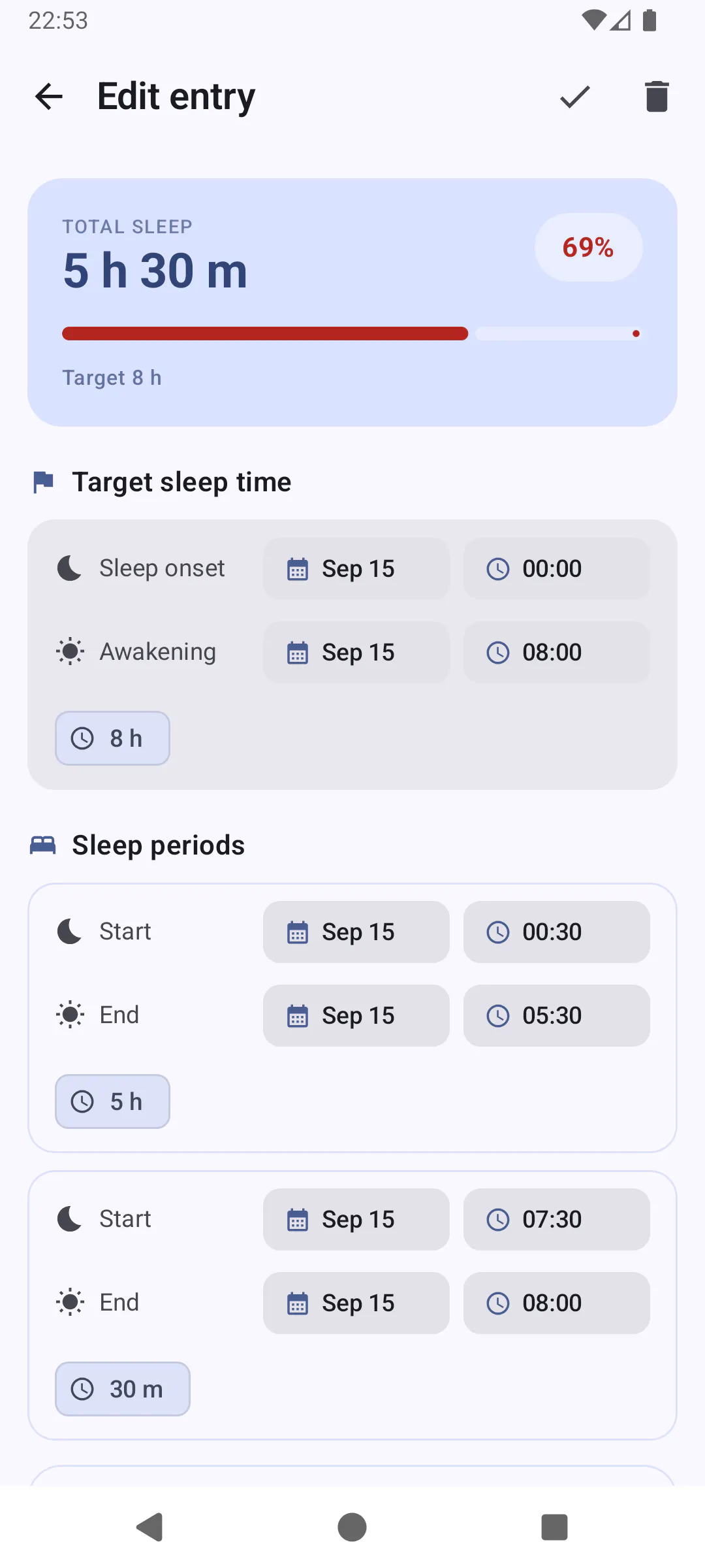 Sleep Diary gallery image