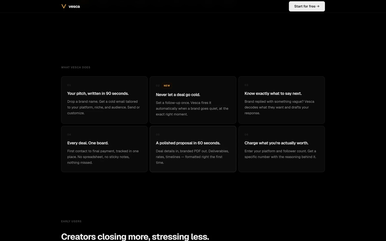 Vesca screenshot 3