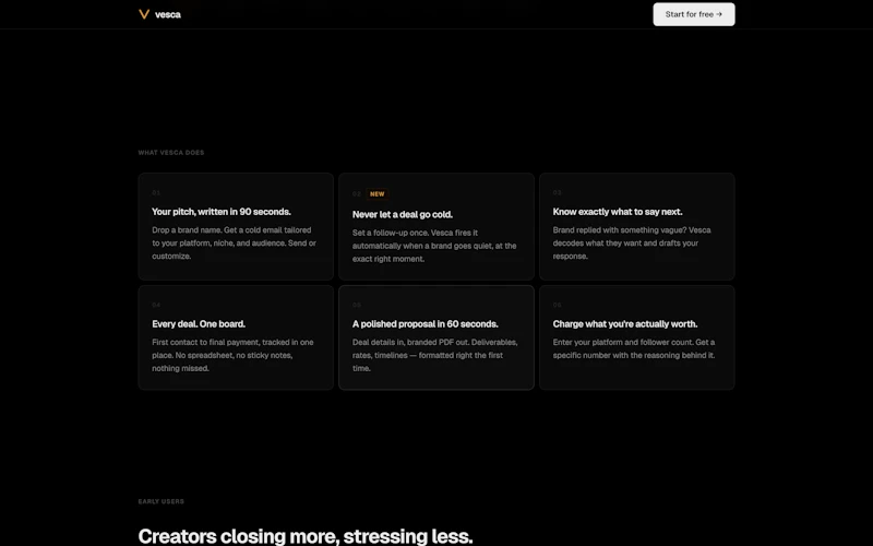 Vesca screenshot 3