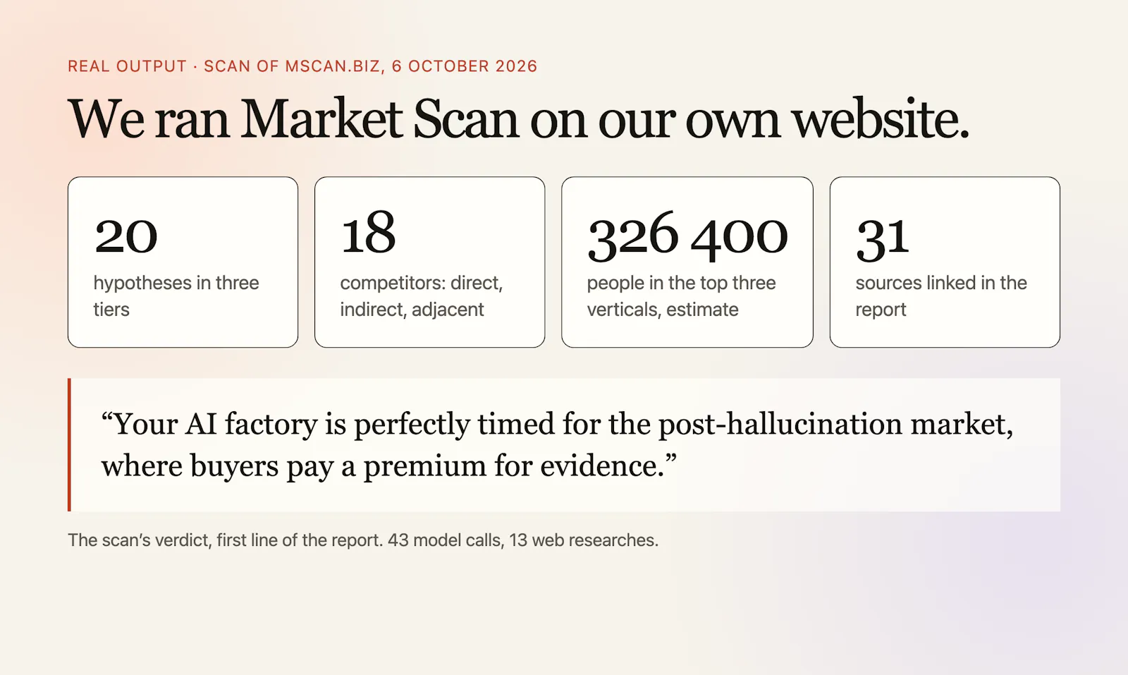 Market Scan screenshot 2
