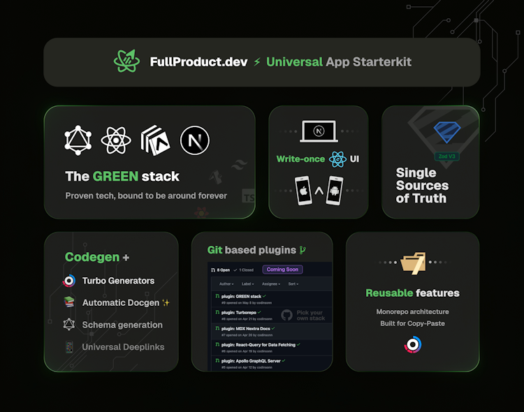 FullProduct.dev - Universal App Kit
