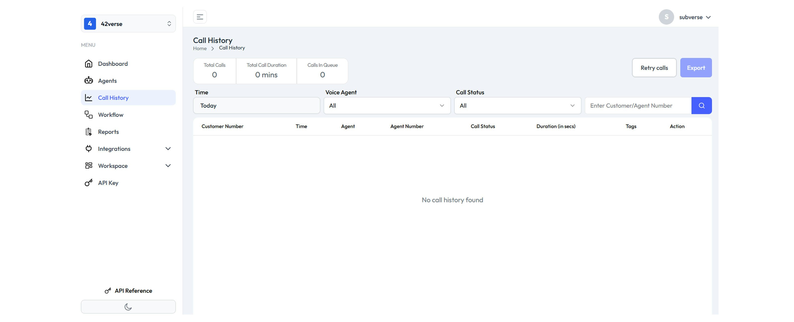 SubVerse AI - Screenshot 2 showing product features and functionality