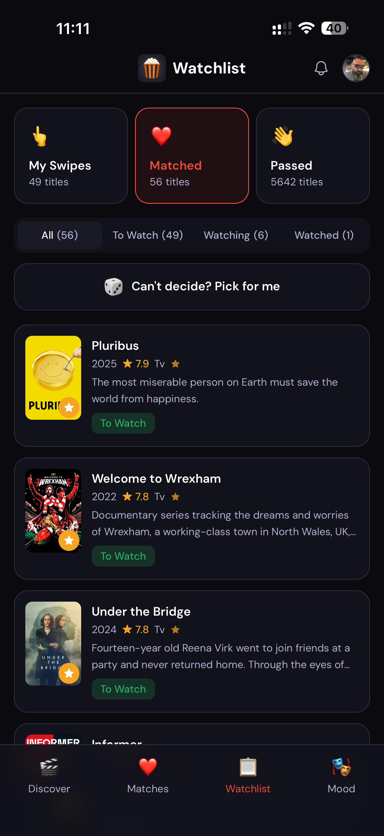 MatchWatch gallery image