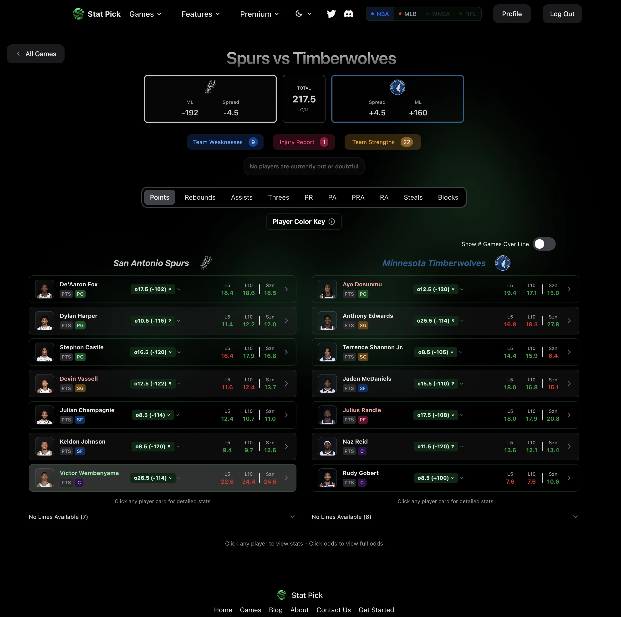 Stat Pick AI screenshot 3